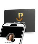 Plastic Digital Business Card with QR code and NFC Technology- Upgraving