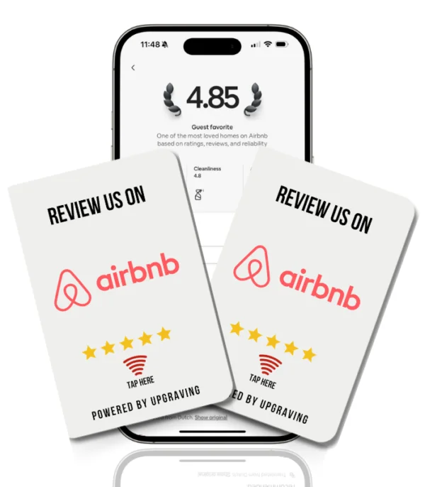 Airbnb Review Cards-Two Cards