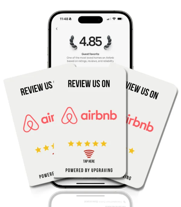 Airbnb Review Card- Three Cards