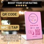 Google Review Stand - Pink - Image 2