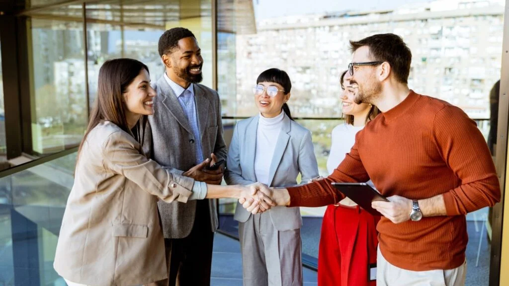 2026 networking trends at a modern professional event